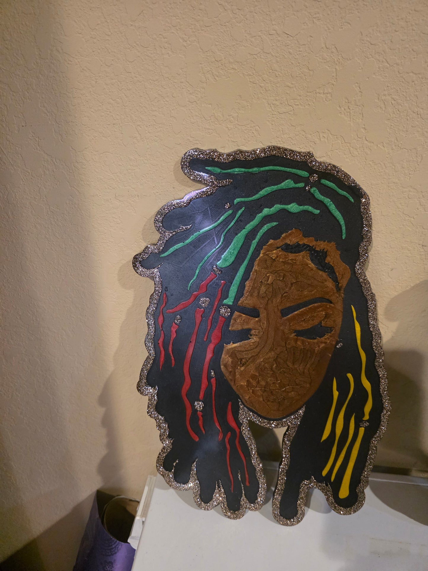 Loc Goddess™ – Handcrafted Resin Wall Art