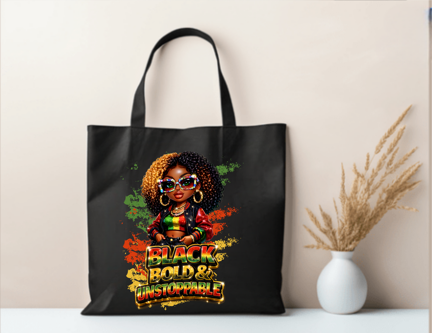 Black History Empowerment Tote Bag | Celebrating Black Women, Culture & Legacy