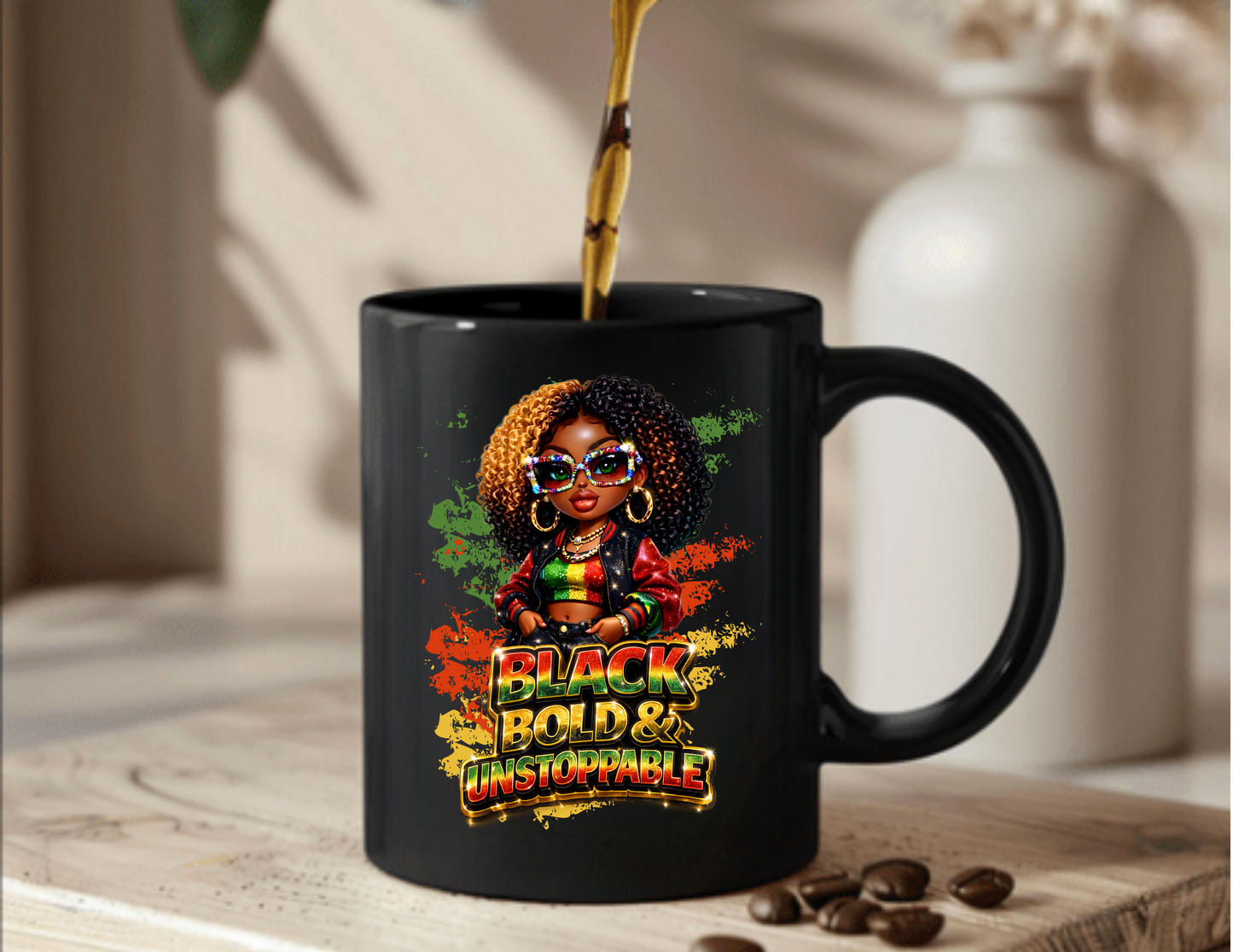 Black History Empowerment Mug | Celebrating Black Women, Culture & Legacy