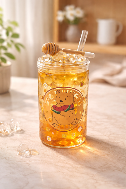 Honey Themed Snow Globe Tumbler