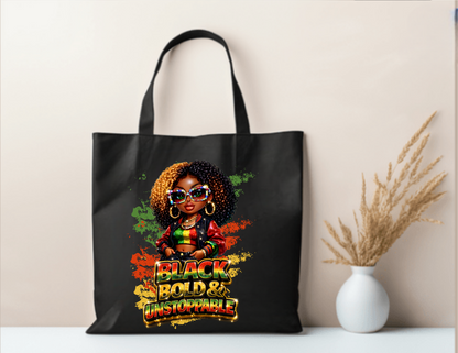 Black History Empowerment Tote Bag | Celebrating Black Women, Culture & Legacy