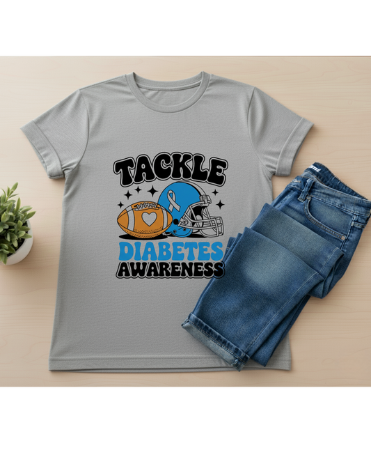 Tackle Diabetes Awareness T-shirt