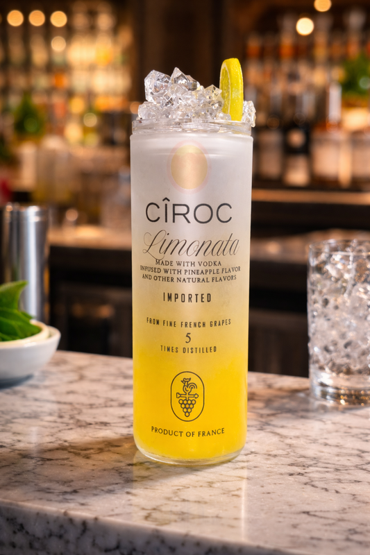 Frosted Tumbler with Crystal Ice Topper, 20 oz