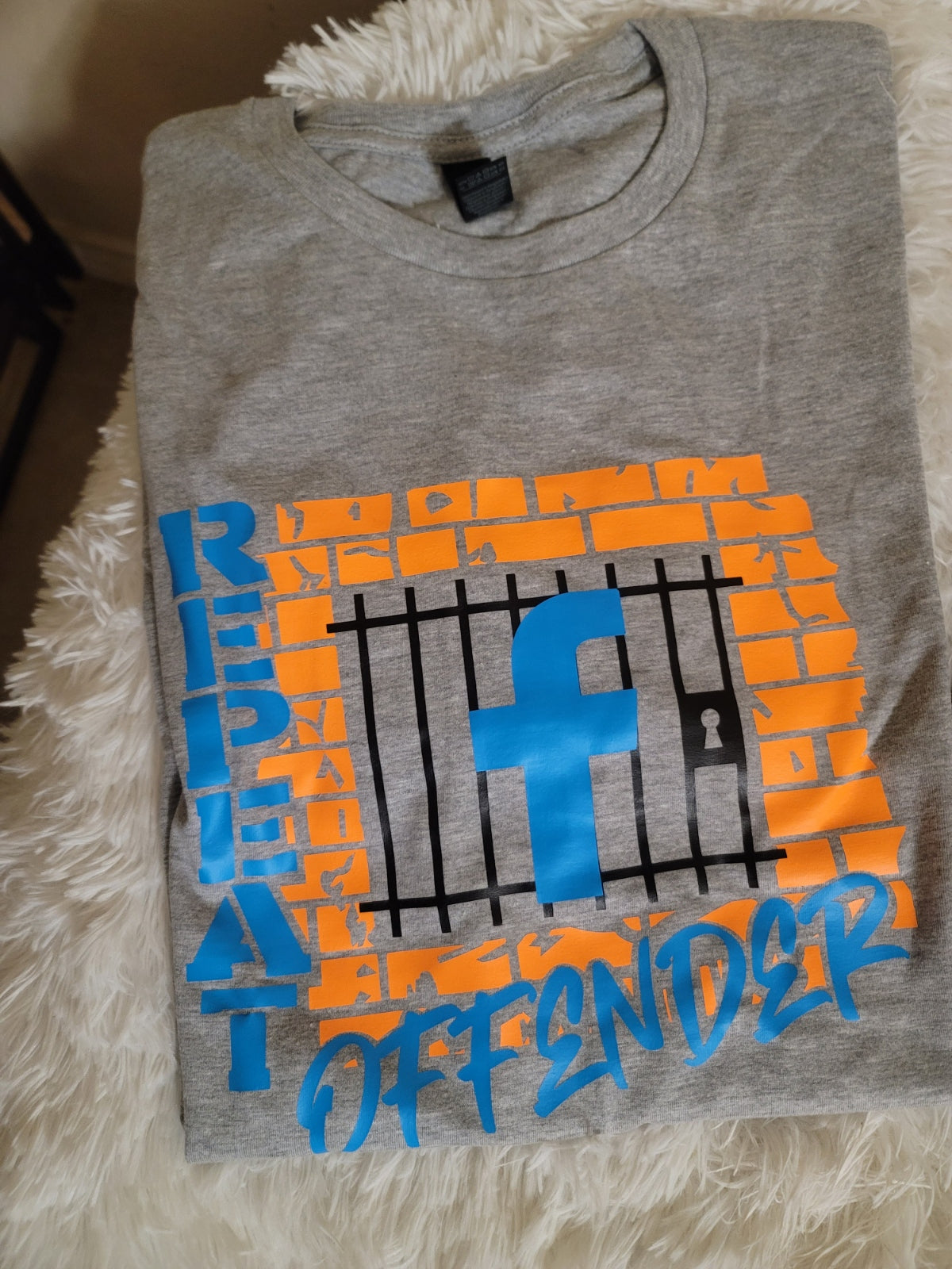 Facebook Repeat Offender T-Shirt