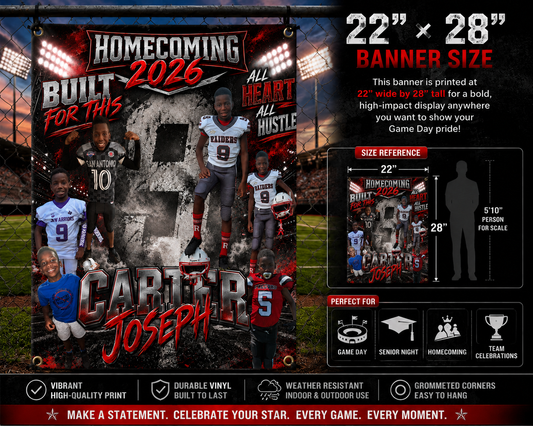 Custom Game Day Banner