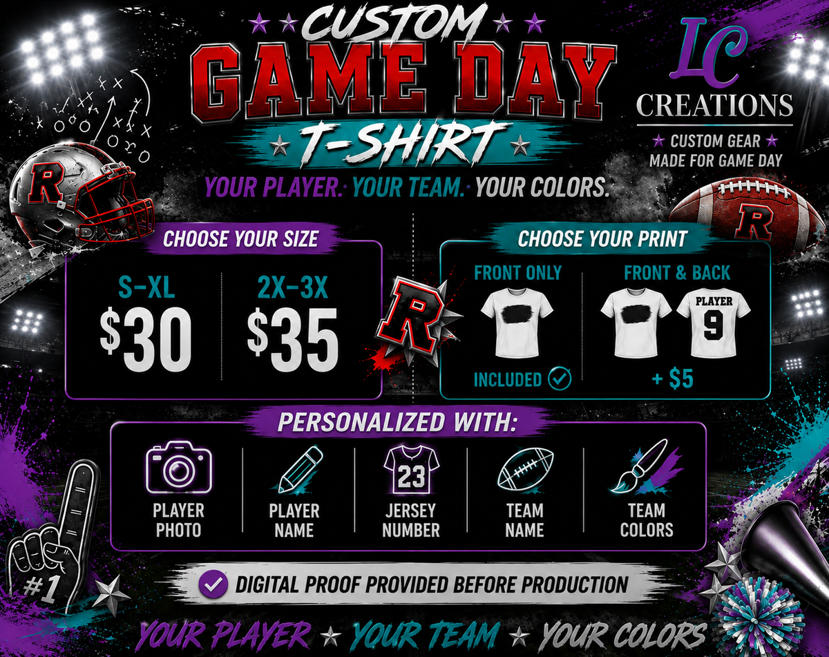 Custom Game Day T-Shirt