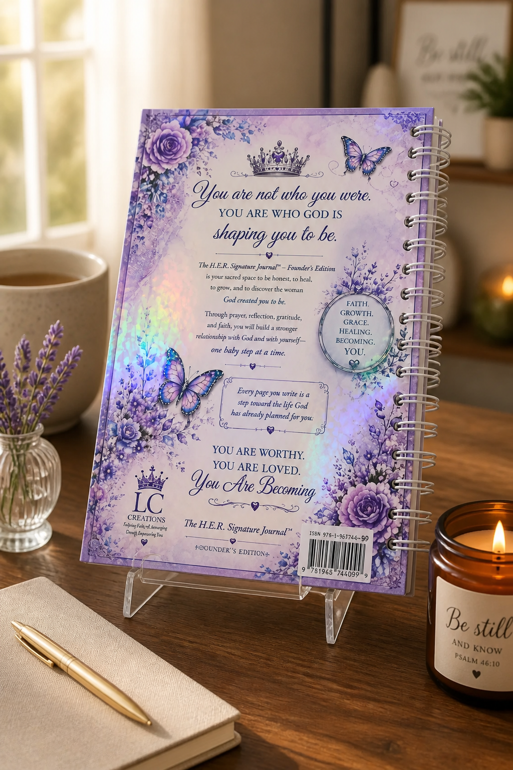 H.E.R. Signature Journal™ | Heal Empower Reign Guided Prayer Journal