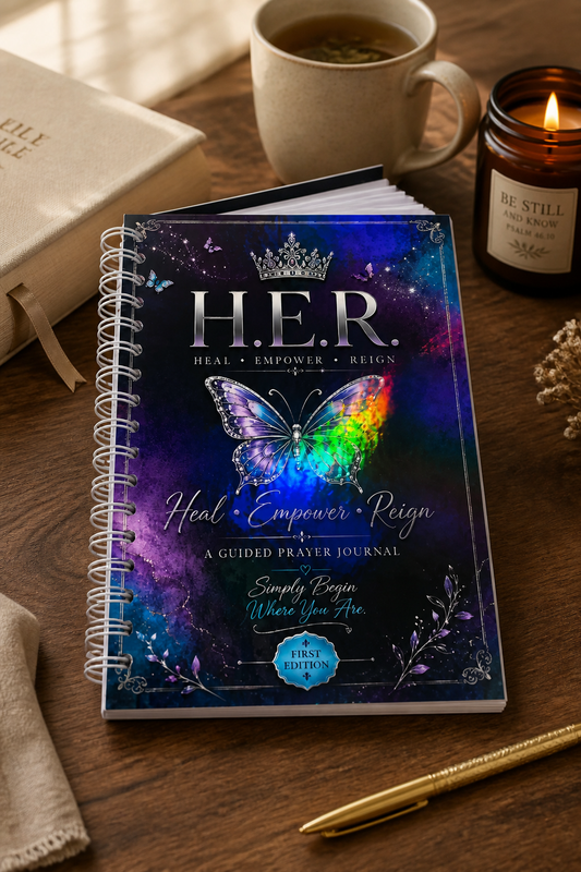 H.E.R. Signature Journal™ | Heal Empower Reign Guided Prayer Journal