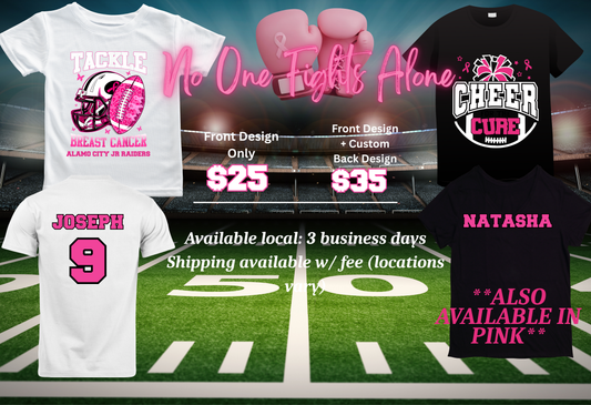 Tackle Breast Cancer / Cheer for a Cure