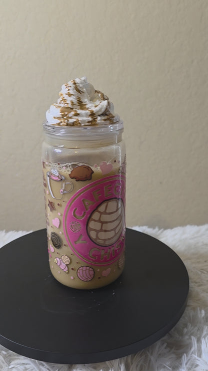 Coffee Themed Snow Globe Tumbler – | Funny & Aesthetic Coffee Lover Gift